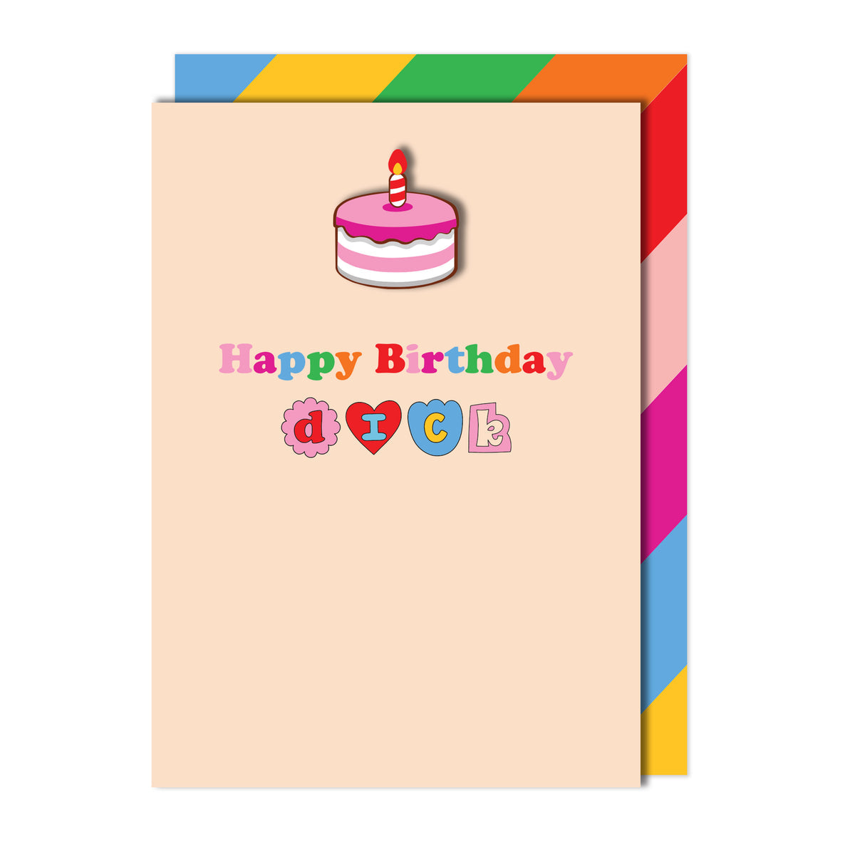 Happy Birthday Dick Greeting Card