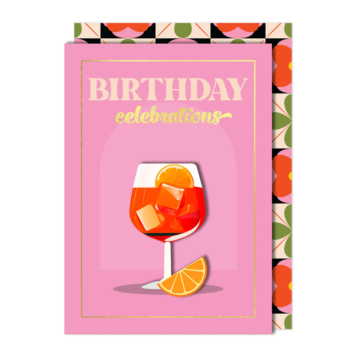 Birthday, Aperol Greeting Card