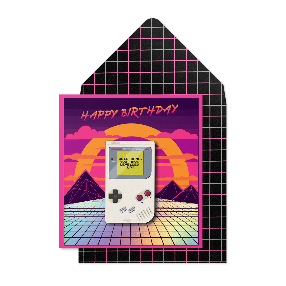 Birthday Game Boy Greeting Card