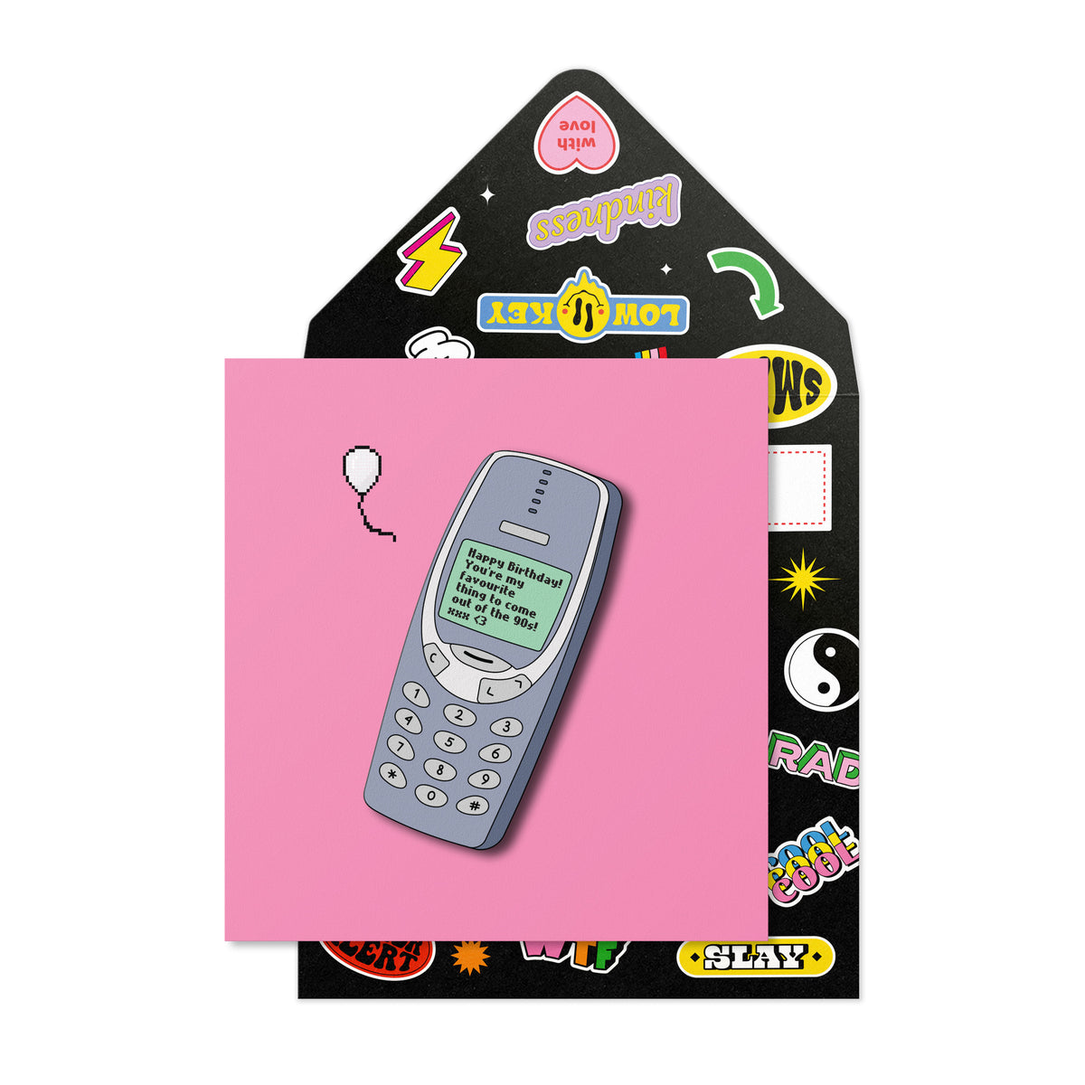 Pink, Nokia Birthday Greeting Card